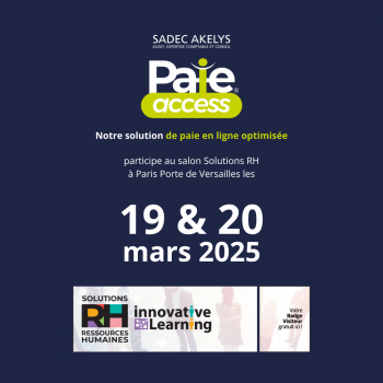 Présent au Salon Solutions Ressources Humaines 2025