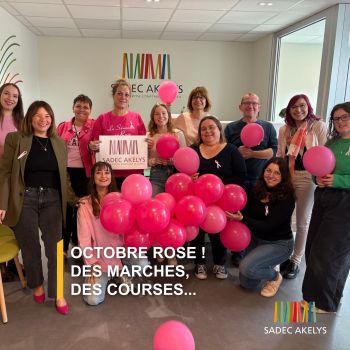 OCTOBRE ROSE ! Des marches, des courses...