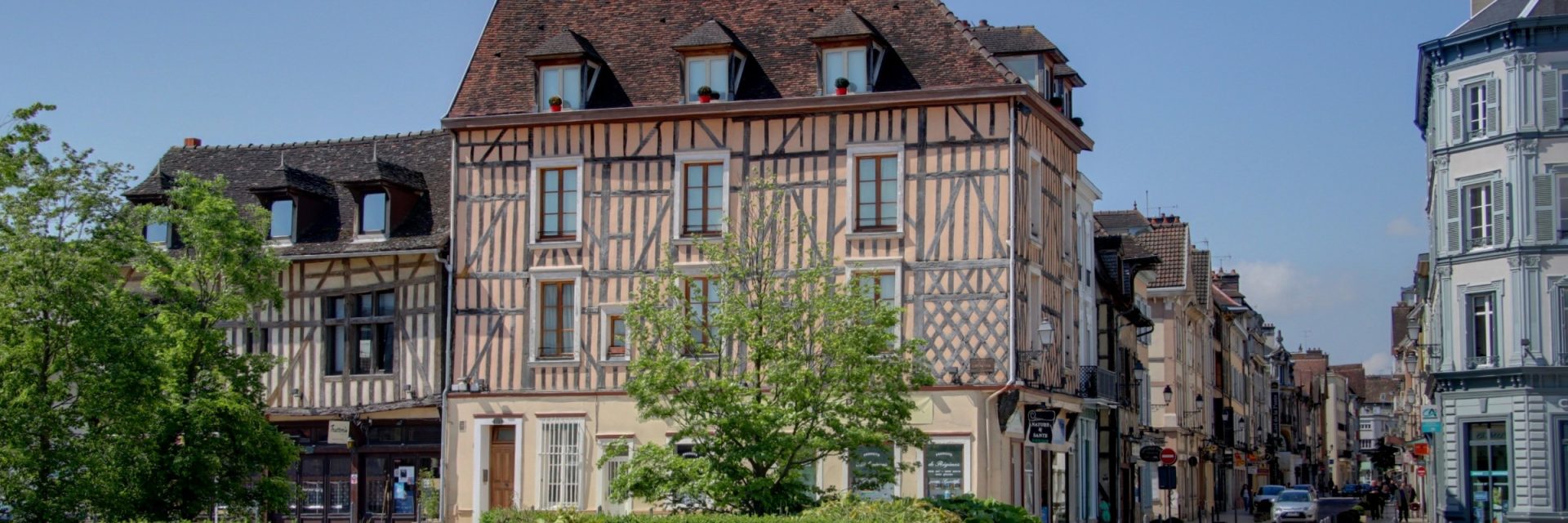 Vue sur Châlons en Champagne