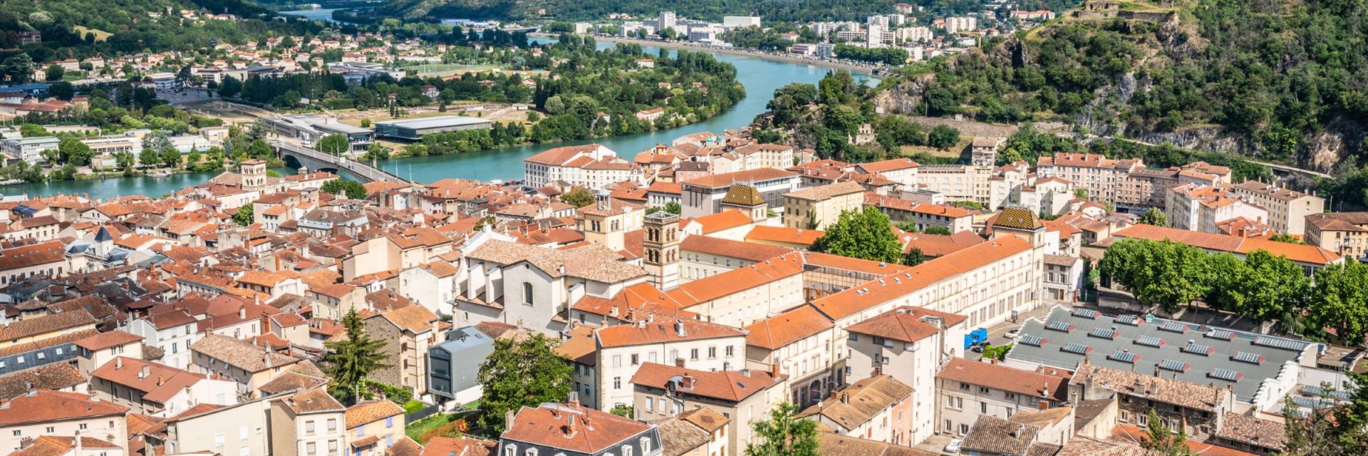 Vue sur la ville de Vienne